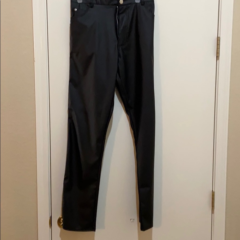 Men’s Honour  “Pleather” Pants sz 34